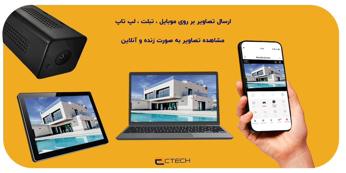 دوربین مینی مخفی QC12